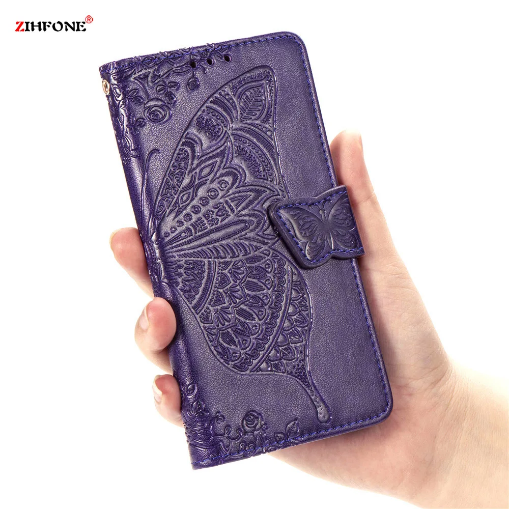 

Phone for Samsung Galaxy A50 Case Cover Leather Flip Shockproof for Galaxy A70 Case wallet flowers Cover Luxury Card bag Coque