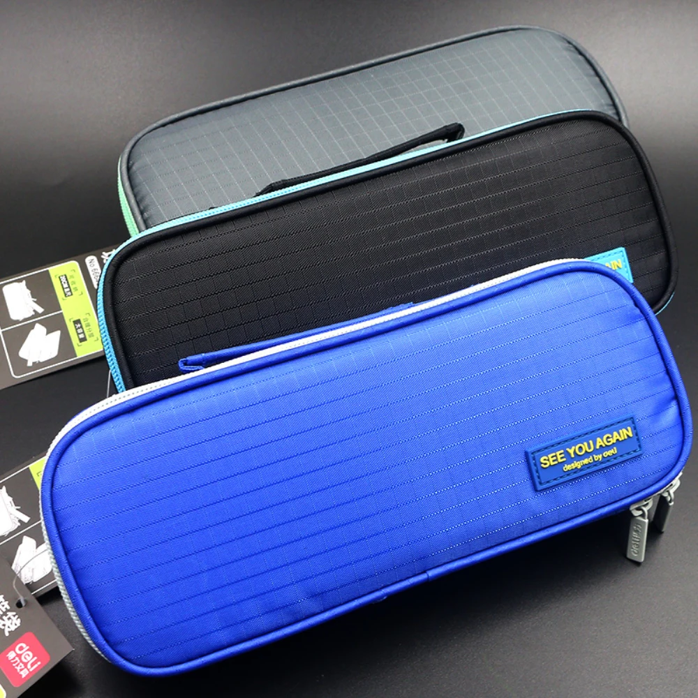 Super Long Pencil Case Cool School Supply Stationery Sotrage Organizer