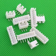 50pcs lot Male Right Angle Material Connector Leads pin Header 2 54mm XH AW XH2 54