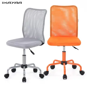 

iKayaa Fashion Ergonomic Chair Mesh Office Executive Stool Adjustable Heavy Duty Computer Task Chair Office Furniture
