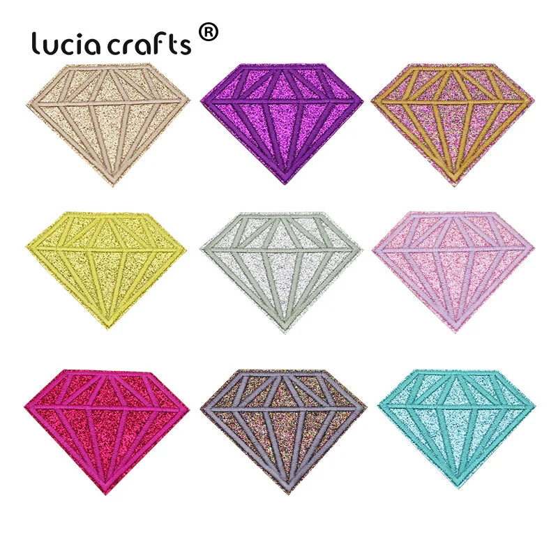 Lucia Crafts блестящие нашивки с драгоценными камнями 9 шт./лот Аппликации