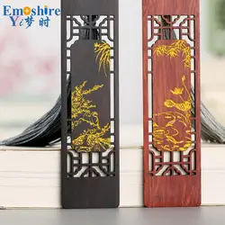 Креативные деревянные окна тени закладки костюм комплекс классические китайские романтические деревянные закладки древний подарок;