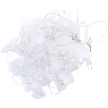 Новое поступление 2 м x 1,5 м 78 светодиодный открытый вечерние Рождество в форме сердца гирлянда сказочная Свадебная занавеска праздничное освещение 8 режимов для