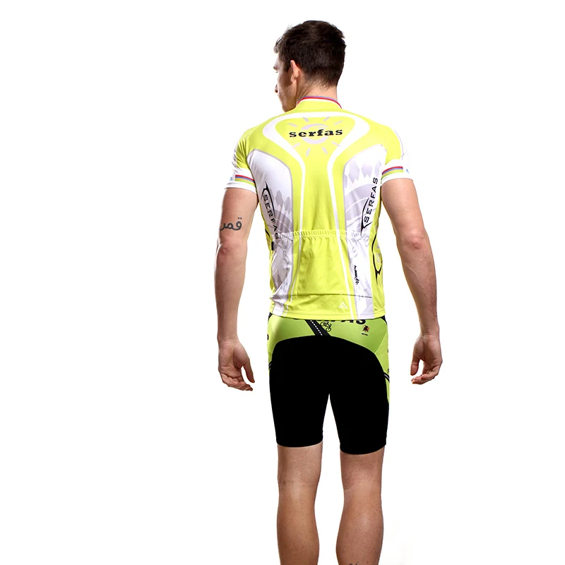 Велосипедные Джерси наборы дышащий горный велосипед с коротким рукавом Брюки Спортивная велосипедная одежда Maillot Ropa Ciclismo