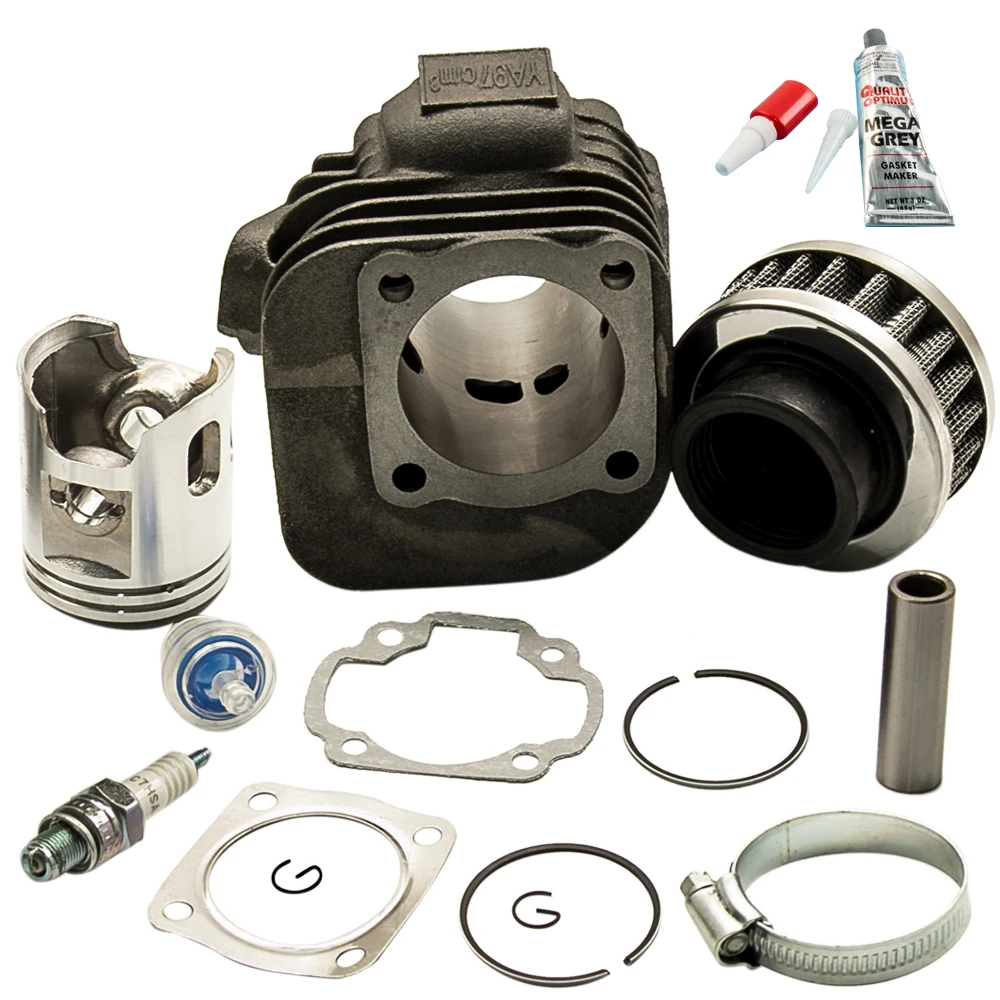 

Cylinder Piston Gasket Top End Kit Fits Polaris Scrambler 90 01-2003 0450802 0450007, 0450004, 0450009, 0450005