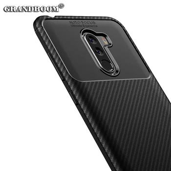

50pcs Shockproof Matte Carbon Fiber Silicone Case For Xiaomi Mi8 SE A2 Lite Redmi Note 6 Pro 6A 5 Plus Diamond Grid Slim Cover