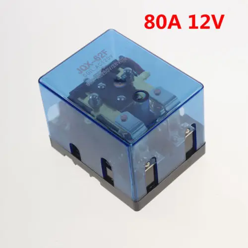 

12VDC 80A DPDT Power Relay Motor Control Screw Mounting x 1