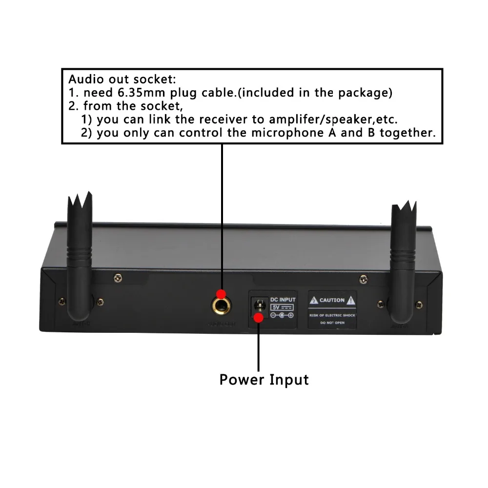 LOMEHO LO-U30 2 Way UHF 2 ручной церковный караоке Dj вечерние беспроводной микрофон