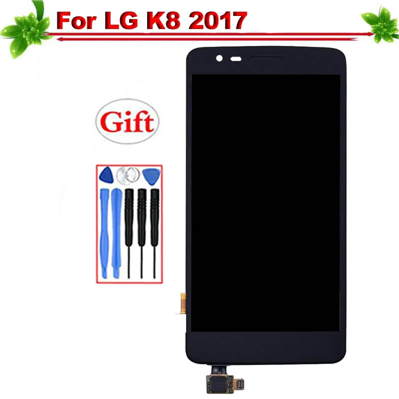 

5" IPS for LG K8 2017 M200N MS210 M210 LCD Display Touch Screen Digitizer Assembly Replacement for LG K8 2017 M200 Lcd Display