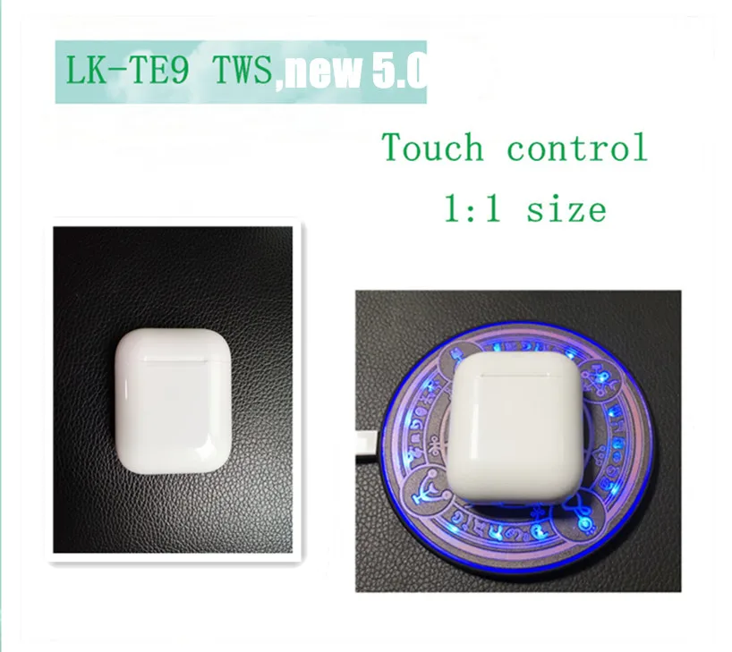 Новинка! Функция i14 tws LKTE9 LKTE 9 беспроводные наушники bluetooth гарнитура 1:1 оригинал с