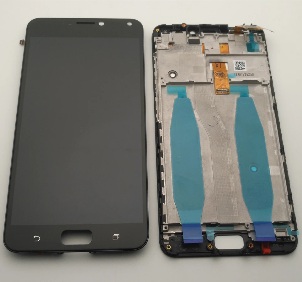 Azqqlbw 5 &quotдля Asus Zenfone 4 Max ZC554KL ЖК-дисплей + сенсорный дигитайзер экран стекло сборка