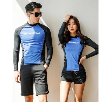 

Swimsuit Female Rash Guard For Women Swimwear Bikini Surf Swimsuits Woman 2019 Diving Suit And Equipment Surfing Couple Drying