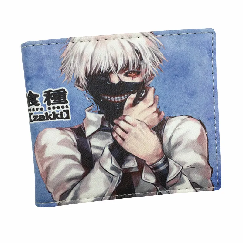 Бесплатная доставка кошельки с рисунками из комиксов Tokyo Ghoul/Attack on Titan мультяшный
