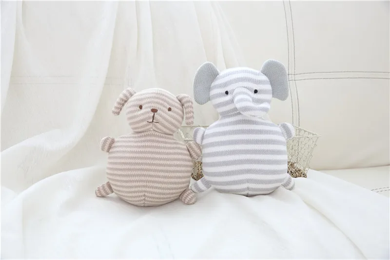 Cute Cartoon Bunny Rabbit Elephant Dog Bear Unicorn Plush Toys Baby Kids Sleeping Appease Dolls Friends Christmas Birthday Gift 18cm (11)