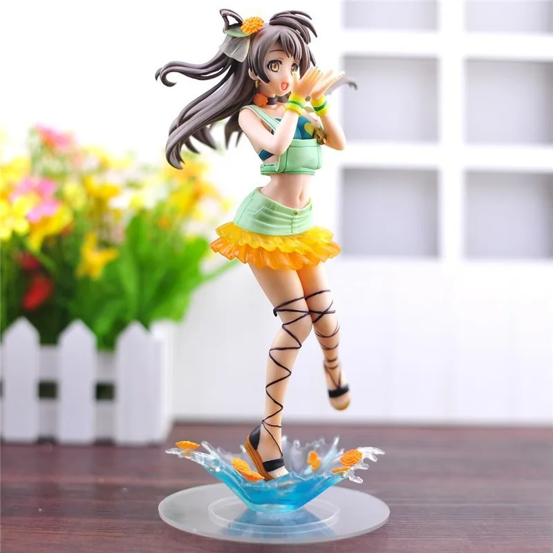 Anime Game Figuras 22cm Love Live PVC Action Figure Model Collection Toys Summer Smile 1.2.jump Style  (3)