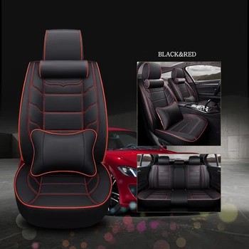 

WLMWL Universal Leather Car seat cover for Mercedes Benz all models w212 A180 B200 c200 c300 E class GLA GLE S500 GLK CLA