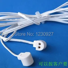 10 шт./партия,, высокое качество,, T5 световые коробки, линия, ПВХ медный провод, T5 светодиодная осветительная труба, комплект, базовый кабель для лампы