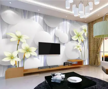 

custom 3d wallpaper Fashion simple flowers wallpaper 3d flower customized wallpaper for walls mural 3d wallpaper