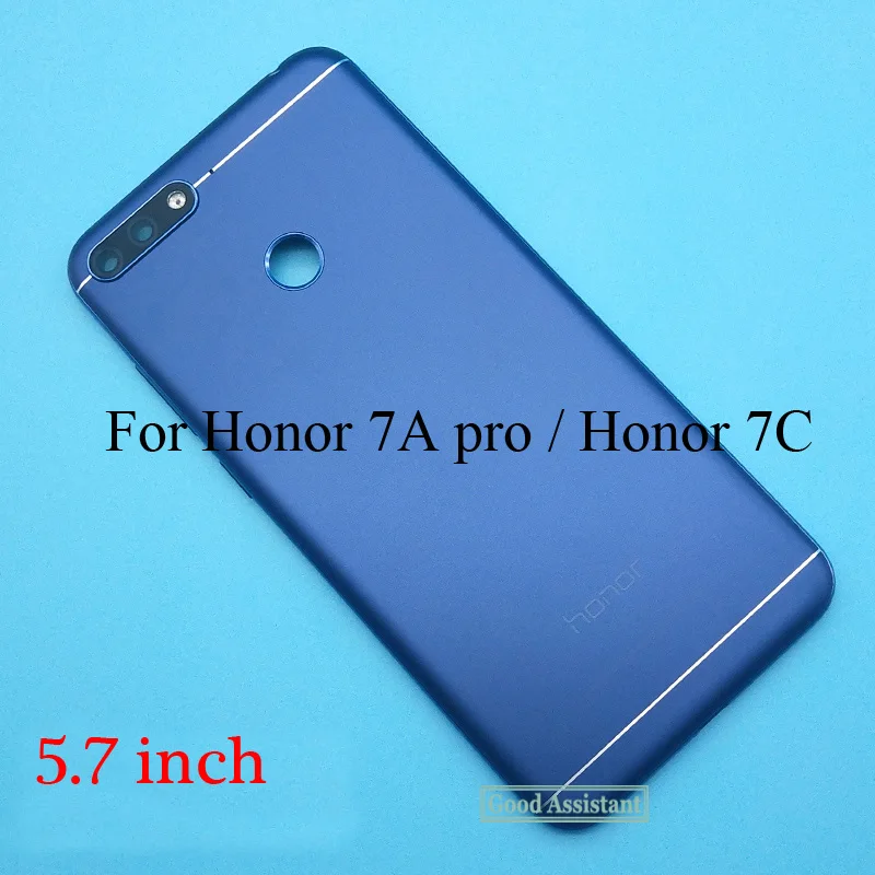 5," для huawei Honor 7A pro/Honor 7C/Honor 7A лицевая пластина для ЖК-дисплея рамка Передняя рамка корпус батарейного отсека задняя крышка Корпус чехол