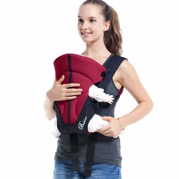 

Beth Bear 0-24 Months Baby Backpack Sling Portable Adjustable Buckle Stick Mummy Kangaroo Bag Ergonomic Baby Carrier Backpack