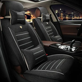 

Universal Linen car seat cover For Suzuki Swift Wagon GRAND VITARA Jimny Liana 2 Sedan Vitara sx4 car accessories styling