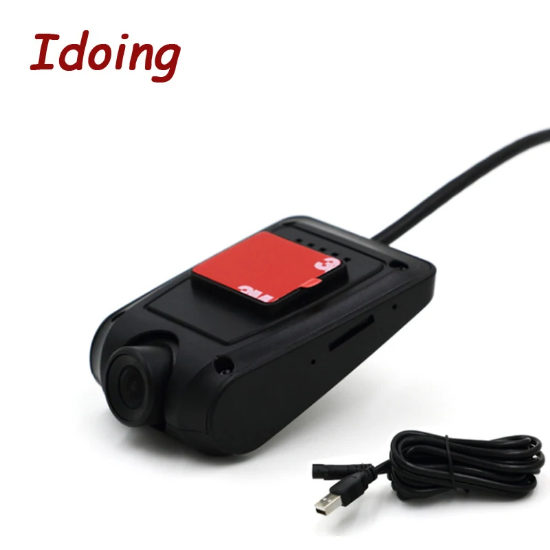 Cheap Idoing USB2.0 Front Camera Digital Video Recorder Car DVR Camera 720P HD For Android 5.1 6.0 7.1 Android 8.0
