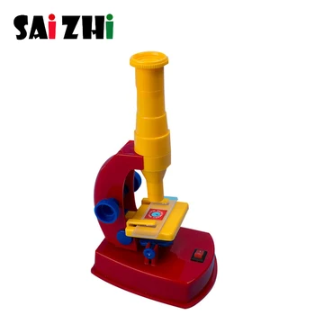 

Saizhi Optical Microscope Kit Lab 150x Zoom Home School Science Educational Toy Gift Refined Microscope For Kids Child SZ33f9