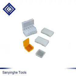 Высокое качество 500 шт./лот SYD001/SYD002/SYD003/SYD004 CBN/PCD Diamond коробка для лезвий цементированные carbige вставить коробку