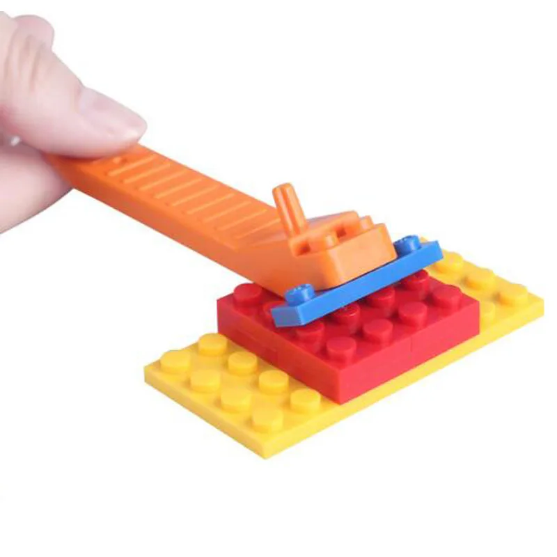 2 Pcs Brick Device Block Accessories Building Block Assembly Disassembly