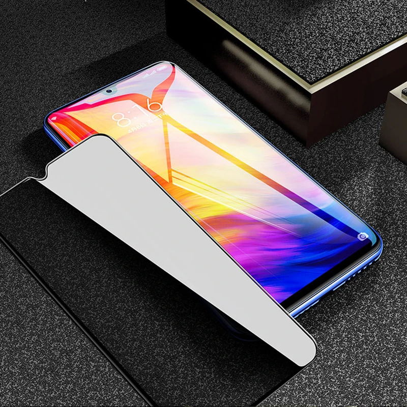 EXUNTON для Xiaomi Redmi Note 7 Pro антишпионское закаленное стекло защиты экрана Note7