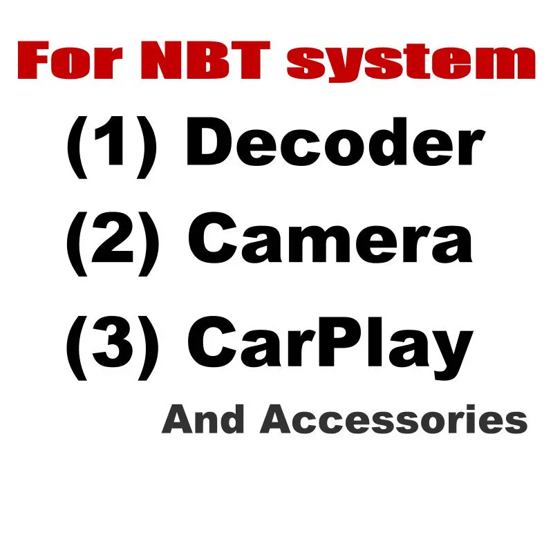 Автомобильный щиток обновленный декодер для BMW 3 E46/E90/E91/E92/E93 NBT система парковки заднего вида камера Carplay Интерфейс адаптер - Название цвета: NBT SYSTEM(3)
