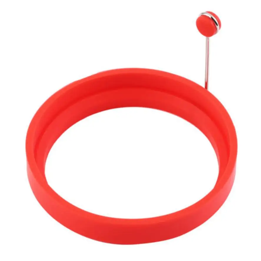 Силиконовая Круглая кольцо для яиц заливная форма для блинов кольцо W ручки антипригарные для жарки Силиконовая Круглая кольцо для яиц заливная форма для блинов