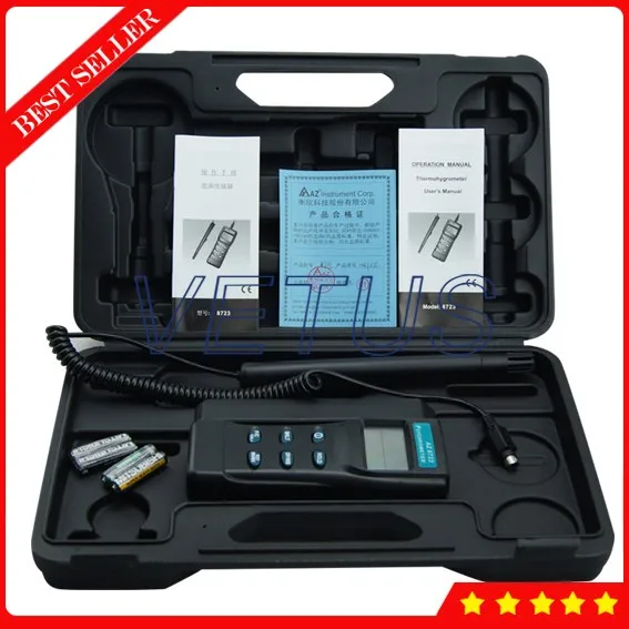 

AZ8723 Portable dew point meter with Wet Bulb thermometer /Dew Point Temperature Detector digital thermo-hygrometer