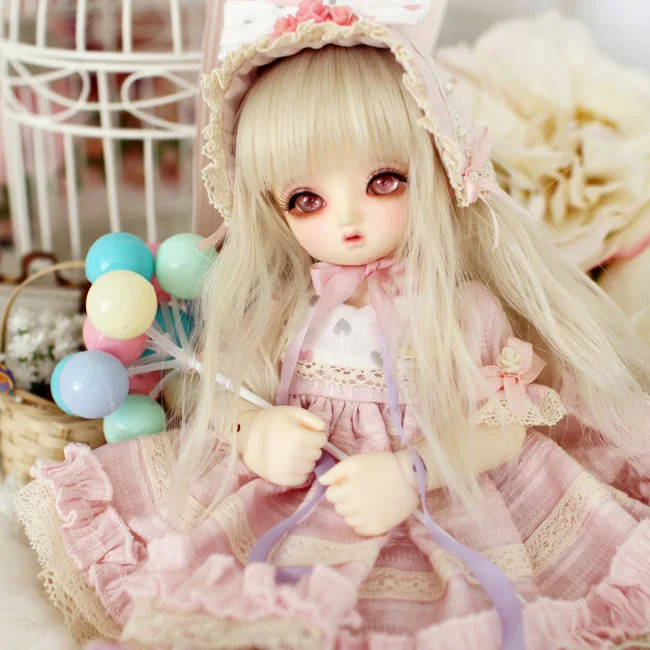 

Eyes BJD doll SD doll Lucile 1/6 girl baby joint doll Meng baby gift
