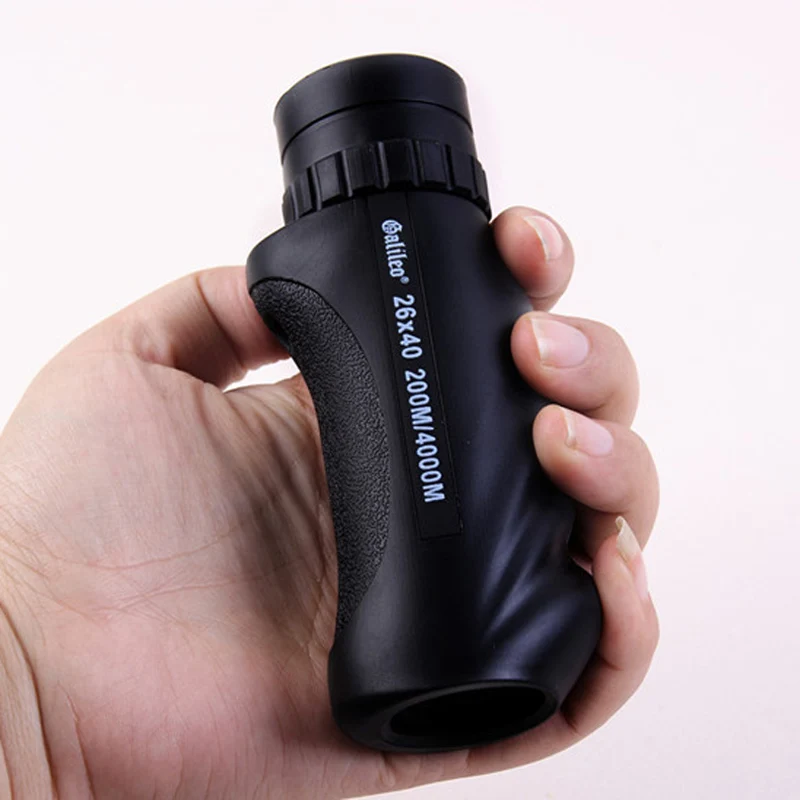 26x40 البسيطة HD الصيد أحادي telecope 200 متر/4000 متر FMC الأخضر لين فيلم طلاء 10X التكبير مناظير شحن مجاني