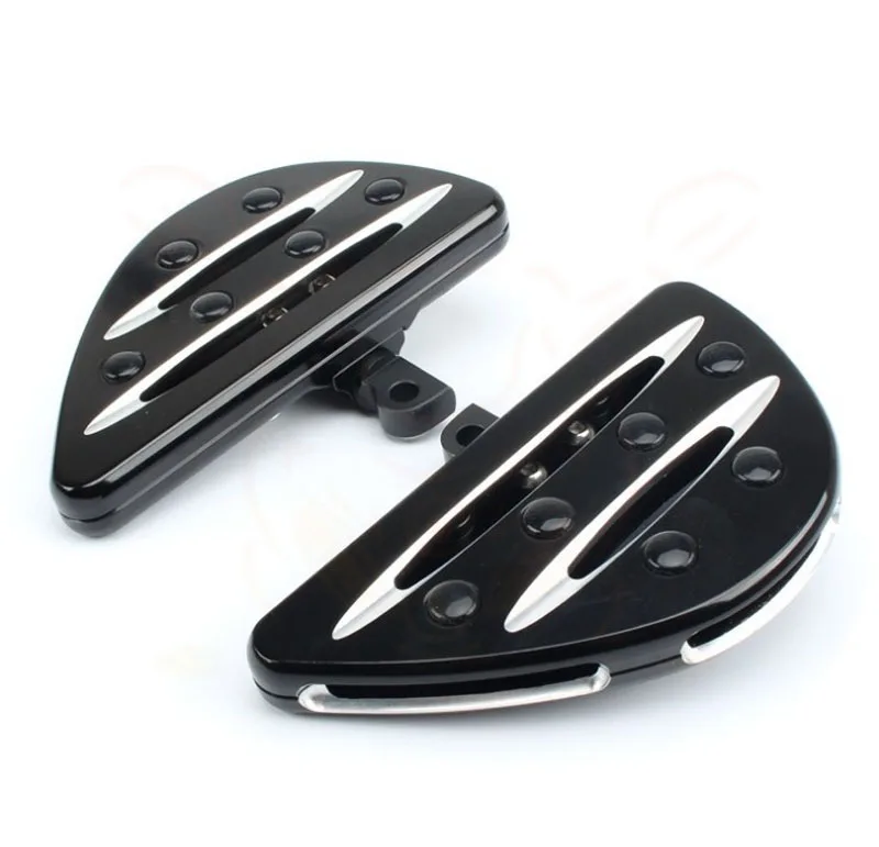 Задний Пассажирские половицы подножки для ног накладки на педали Harley Touring Тур Glide