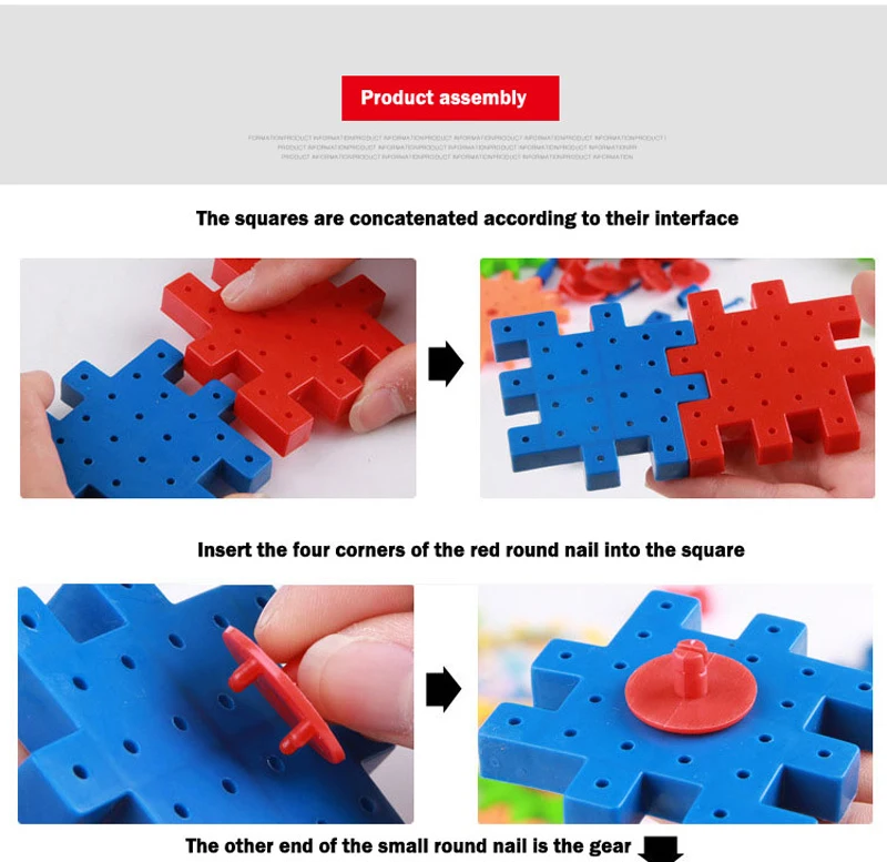 81 шт. электрические шестерни 3D головоломки строительные наборы пластиковые кирпичи развивающие игрушки для детей Рождественский подарок