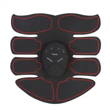 Muscle Trainer Smart Fitness Abdominal Stimulator EMS Training Electric Weight Loss Stickers Body Massager Slimming Belt Unisex