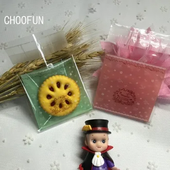 

1000pcs/lot 7cm 2 colors rabbit style opp Cookie Baking Plastic Bags Event Birthday Party Gift and Candy Packaging Bags BZ225