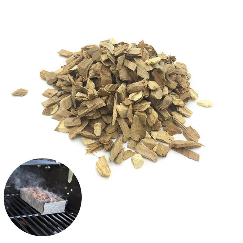 Apple Wood Cooking Chunks BBQ Wood Chips for Grilling and Smoking 250g500g1000g (7)