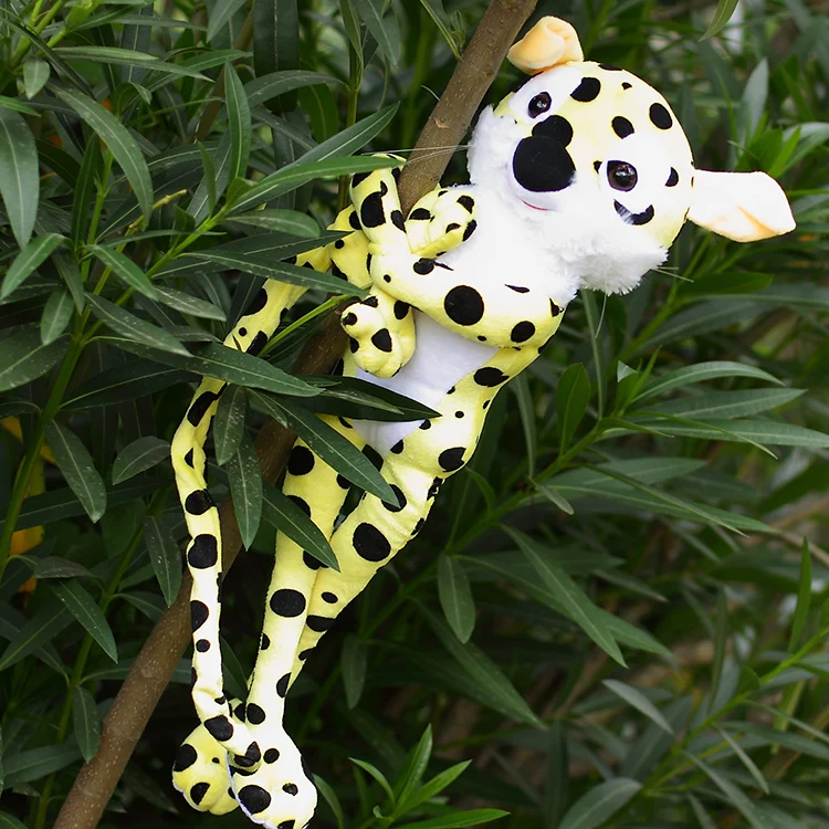 

Free shipping On the trail of the Marsupilami plush toy ,simulation leopard stuffed doll for collection