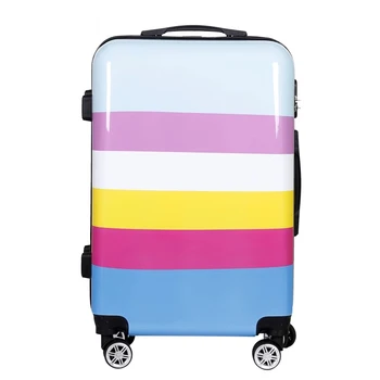 

New fashion trolley suitcase carry on travel valise bag quality luxury rolling luggage boarding password pc cute box 20/24 inch