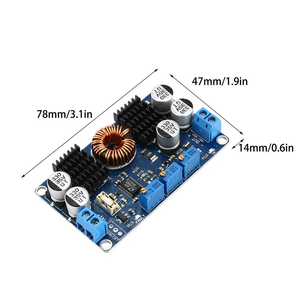 1 шт Смарт плате электроники LTC3780 10A DC 5 V-32 до 1-30 V Автоматический шаг вверх-вниз Регулятор зарядки Модуль