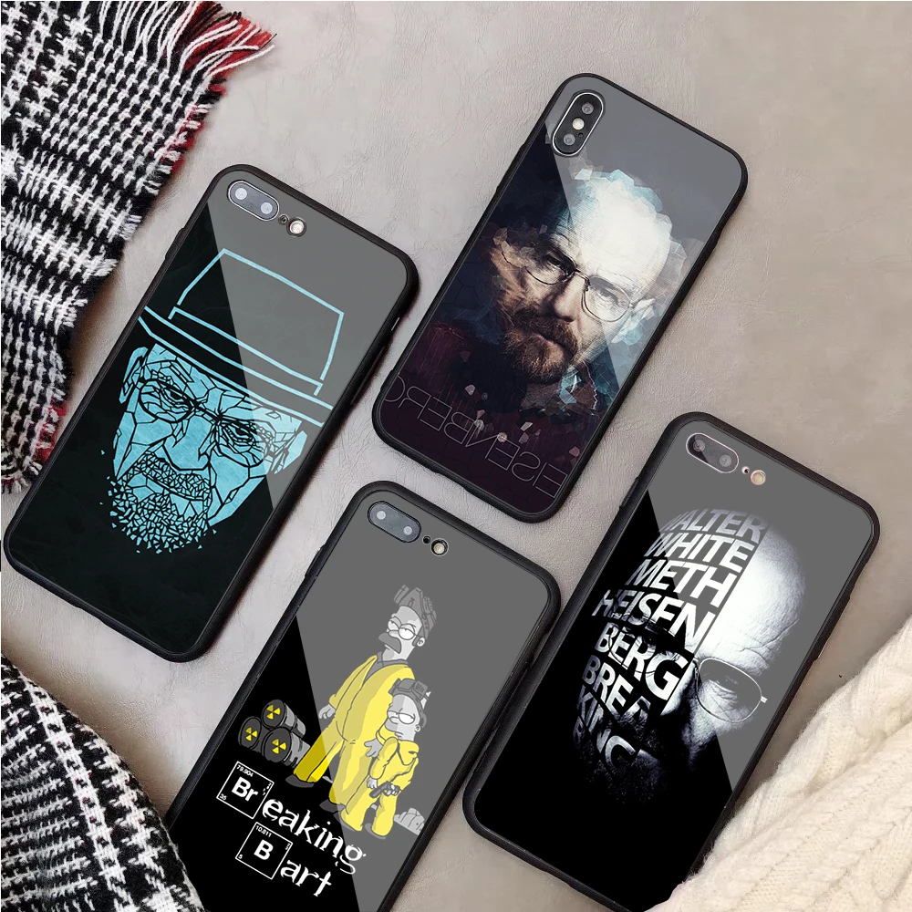 Breaking Bad Chemistry Walter Роскошный чехол для телефона из закаленного стекла iPhone 5 5C 5S SE 6