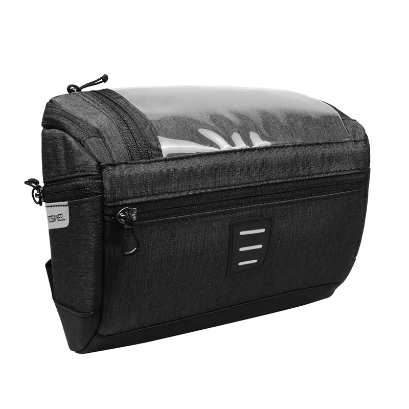 

Mountain Road Bicycle Bag Water Resistant Touchscreen Cycling Bike Bicycle Handlebar Bag for Map Mobile Phone Bike Front Bag