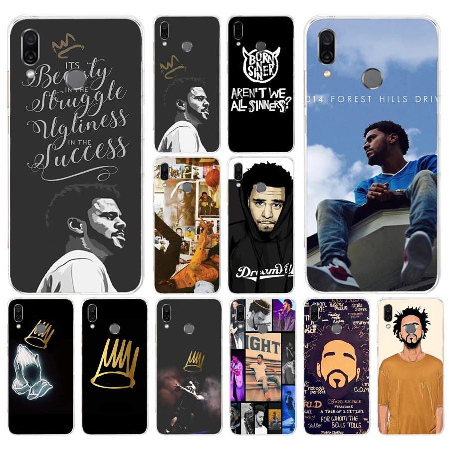 Подарочный Мягкий силиконовый чехол 184FG J COLE из ТПУ для телефона huawei Honor 8 Lite 8X 8s 9x |