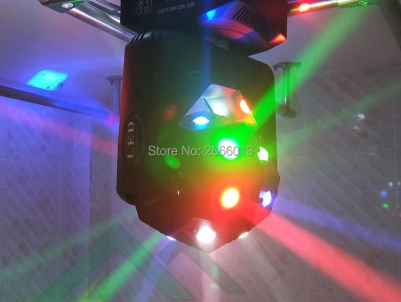 Мультиметр 3IN1 лазерный/ширина/Strobe Light 16x3 W светодио дный перемещение головного света Футбол DMX512 лазерный свет DJ/бар/вечерние/шоу/Stage