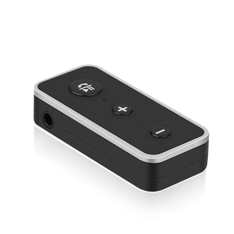 Перезаряжаемый беспроводной Bluetooth приемник 5,0, аудио приемник 3,5 мм, автомобильный Aux bluetooth-адаптер для динамика