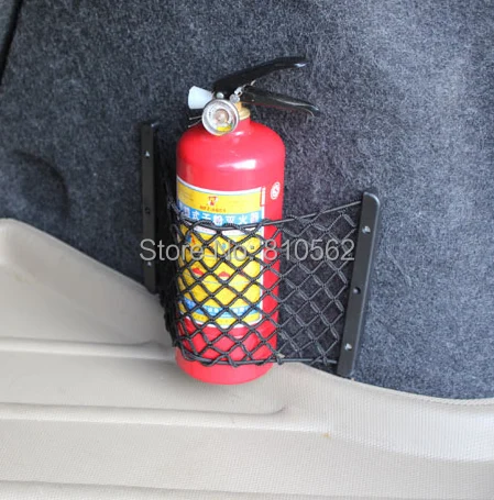 2 вида сетка для автомобильного багажника для хранения огнетушителя багажные сетки с винтовым слоем, универсальная коробка
