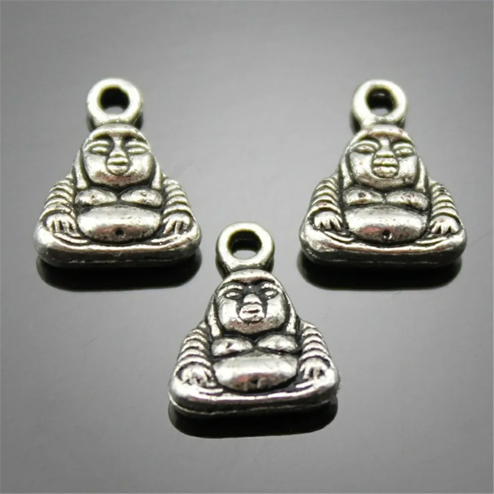 Buy 10pcs Buddhist Charms Maitreya Charms Buddha